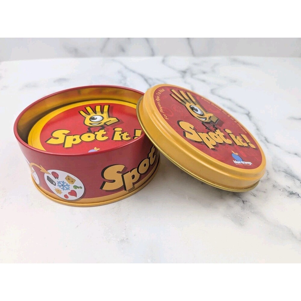 Spot It - Party Game for 2-8 Players Ages 7 & Up - Asmodee Doable Game 2016